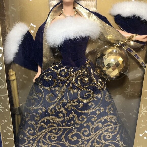 Ring in the New Year Barbie New Years 2001 #52742 Mattel Barbie new in box - Picture 5 of 9